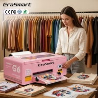 Imprimante DTF EraSmart A3 avec encre blanche et film PET, machine de transfert thermique direct sur film pour t-shirts personnalisés, entrepôt américain