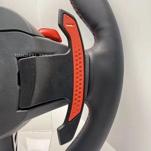 Volante Calefactable Personalizado de Cuero Completo y Alcántara para BMW G20 <span class=keywords><strong>330i</strong></span> X3 G01 540i G30 M550i X5 G05 G80 M3 G82 M4 M240i G42 Lci - Product Image 6