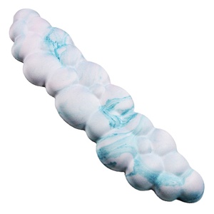 スーパーソフトメモリフォームロングサイズ雲型キーボードリストレストパッドソフトメモリ昇華オフィス大型レストパッド - Product Image 5