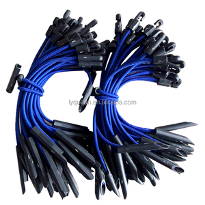 Elastic Shock <span class=keywords><strong>Cord</strong></span> Tent Ties Nylon Dây Đàn Hồi Giàn Giáo Bìa Bungee <span class=keywords><strong>Cord</strong></span> Chuyển Đổi Tie - Product Image 1
