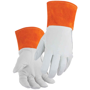 Comfortable Cow Split Leather Welding Safety <b>Gloves</b> Heat Resistance Custom Non-stiff Waterproof Anti-Slip - Product Image 1