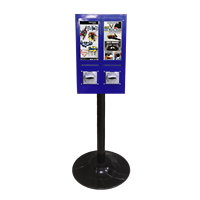 Vente Flash : Distributeur automatique de pièces/cartes et autocollants ZENJET ZJ405 à double tête, mini, capacité >10L, couleurs personnalisables