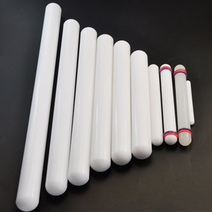 White Plastic Rolling Pin Non-Stick Baking Tool For Cake Dough Pastry Making - Product Image 1