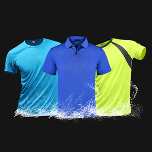 เสื้อยืดกีฬาลมเสื้อผ้าทํางานเสื้อเชิ้ตโฆษณาวัฒนธรรมกีฬามาราธอนแห้งเร็วเสื้อผ้ากิจกรรมพิมพ์โลโก้ - Product Image 2