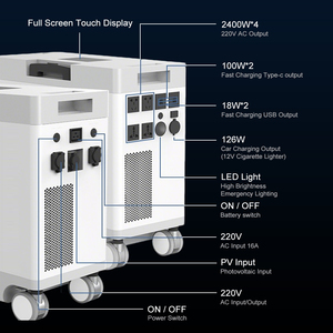 Centrale Elettrica Domestica 5kW con Inverter Solare + Gruppo Batterie LiFePO4 Impilabili 5kWh 100Ah, App WiFi, Ibrida Grid SC HY 5500-51.2 IP21 - Product Image 3