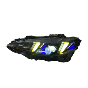 ไฟหน้า LED รุ่น JY สำหรับรถยนต์ซีรีส์ 4 G22 M3 G80 M4 G82 ปี 2021-2024 แบบ Snake Eyes สีเหลือง ขาว และเหลืองอำพัน พร้อมไฟ DRL แบบเสียบปลั๊กใช้งานได้ทันที - Product Image 3