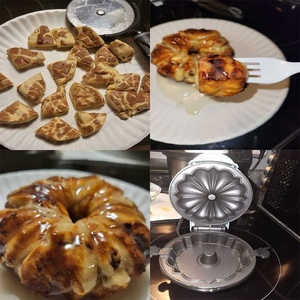 Mini Breakfast Machine Waffle <strong>Maker</strong> Round <strong>Cake</strong> <strong>Maker</strong> Home Pumpkin Pie <strong>Maker</strong> Children's Breakfast Machine Mini Baking Machine - Product Image 5