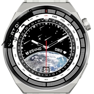 Smartwatch Huaqiangbei <span class=keywords><strong>GT3</strong></span> <span class=keywords><strong>Pro</strong></span> con Schermo TFT, Cinturino in Gel di Silicone, Pagamento Offline per Chiamate, Controllo Accessi NFC; Disponibile per Dropshipping - Product Image 3