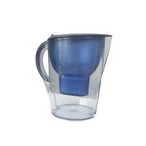Carafe filtrante à eau manuelle 2,5 L, design écologique et portable pour un usage domestique, <span class=keywords><strong>filtre</strong></span> à eau minérale alcaline, léger - Product Image 5