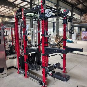 OEM Aceptable Multifuncional Smith Training Squat Rack Pin Cargado/placa Cargado Multi Training Gym Equipment - Product Image 3