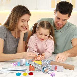 ديي المشكال الحرفية عدة مع المنشور ، الوهم البصري تجربة العلوم التعليمية لعبة الجذعية - Product Image 4