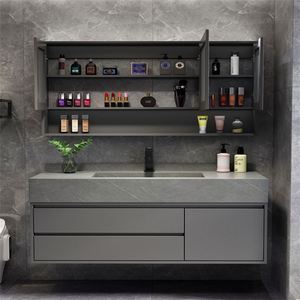 Bán buôn phòng tắm Glass Vanity cho tàu Top tích hợp bồn rửa - Product Image 2