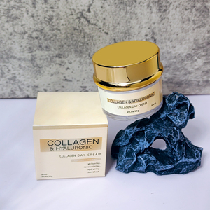 ครีมบำรุงผิวหน้าและลำคอสูตรกลางคืน คอลลาเจน ไฮยาลูรอนิค แอซิด วิตามินอี ไนอะซินาไมด์ เชียบัตเตอร์ ช่วยยกกระชับ ฟื้นฟูผิว - Product Image 4