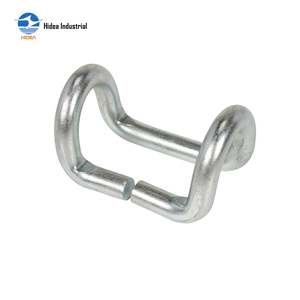HIDEA - Crochets d'extrémité à bas prix et haute résistance pour sangles d'arrimage, 2 pouces, 3300 livres, antirouille, galvanisé, zingué, crochet ouvert - Product Image 4