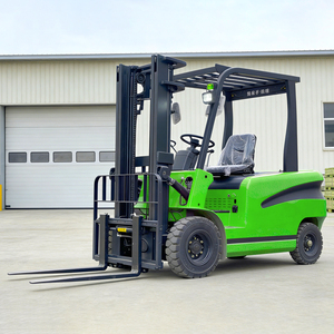 2トン、3トン、3.5トン電動フォークリフト、オフロード、3段マスト、3～6mリフト、ソリッドタイヤ、カスタム構成、CE認証 - Product Image 4