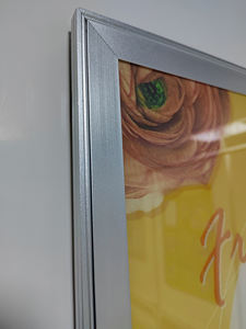 Clip sur cadre Led A0 A1 A3 A4 <span class=keywords><strong>profil</strong></span>é en aluminium A2 panneau LED bord éclairé ultra mince boîte à lumière Snap cadre Led Lightbox - Product Image 5