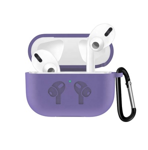 Funda de Silicona de Protección Total con Gancho de Mosquetón, Resistente a Caídas y Arañazos para AirPods Pro <span class=keywords><strong>2</strong></span> 3.ª Generación, Diseño Multicolor - Product Image 6