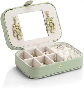 珠宝组织者/盒子旅行首饰盒，耳环项链手镯女孩，女人，母亲，女儿