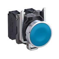 Interruptor de botón pulsador Schneider original XB2BC42C, cabezal grande de 40 mm, 1NO, rojo, de plástico, para armario de control eléctrico, en stock