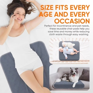 Almohadilla para <span class=keywords><strong>cama</strong></span> <span class=keywords><strong>de</strong></span> gran tamaño, superabsorbente, lavable, reutilizable, protección contra fugas <span class=keywords><strong>de</strong></span> incontinencia, alfombrilla para entrenamiento <span class=keywords><strong>de</strong></span> mascotas, almohadilla para orinar, pañal - Product Image 6