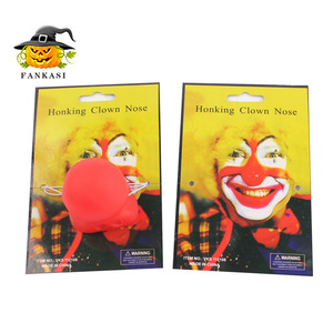 Nariz de Payaso Roja de PVC, Accesorio Divertido para Fiestas del Día de los Inocentes, Juguete para Disfraces - Product Image 4