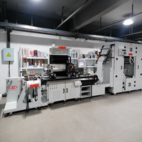 Yeni Yüksek Hassasiyetli Tam Otomatik Lingtie 400 Serisi Kendinden Yapışkanlı Etiketler için Serigrafi Baskı Makinesi 0.025mm PET Etiket Yazıcısı