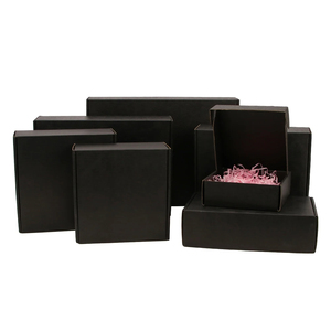 Miễn Phí Thiết Kế Bưu Phẩm Đóng Gói Tùy Chỉnh Màu Đen Gửi Thư Bao Bì Hộp Các Tông Quần Áo Gói Hộp Quà Tặng Sang Trọng Hộp Giấy - Product Image 3