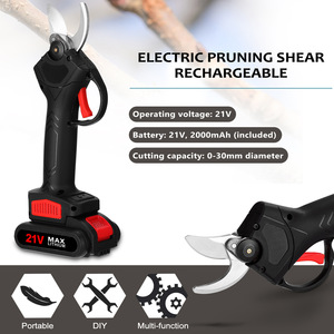 MeiKeLa giardino Wireless elettrico potatura cesoie batteria al litio ricaricabile giardinaggio frutta <span class=keywords><strong>albero</strong></span> Picking forbici ramo prunina - Product Image 4