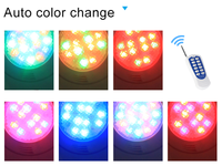 Projecteur LED RGB pour piscine 18W 25W 35W, étanche IP68, en ABS, lampe subaquatique pour piscine, conception SMD