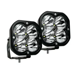 N2 Rechthoek Hot Selling Cree-Led Chips Rijden Werk Licht Met Ip68 Pod Licht Voor Auto, Offroad Voertuig, Suv, Vrachtwagen, Boot.