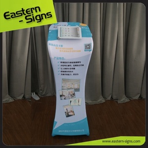 Stan lantai promosi iklan kain aluminium portabel pertunjukan cepat untuk Tablet Pc Stan Stan foto - Product Image 4