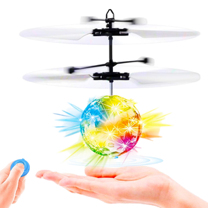 Juguete Volador de Inducción OEM ODM, Bola <span class=keywords><strong>Voladora</strong></span> con Luz LED Controlada a Mano, Helicóptero Infrarrojo, Juguete de Plástico RC para Niños, Venta al Por Mayor - Product Image 1