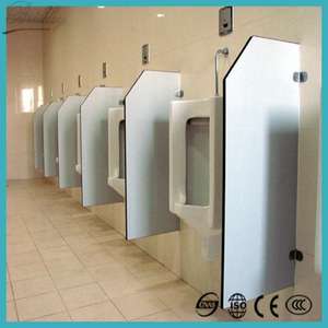 Inodoro laminado compacto Brikley para urinarios partición de baño de resina fenólica partición de ducha impermeable - Product Image 5