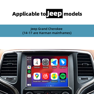 Oem ODM không dây Carplay Adapter <span class=keywords><strong>Android</strong></span> hộp tự động cho Jeep Grand Cherokee 2014 2017 Gương liên kết đài phát thanh nâng cấp màn hình Carplay - Product Image 2