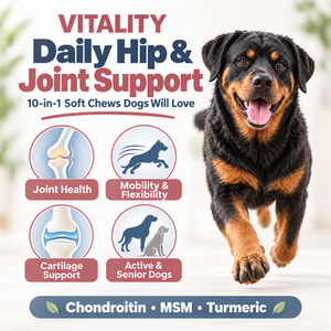 Friandises à mâcher pour chiens, articulations et hanches, saveur canard, avec chondroïtine, MSM et curcuma, pour soutenir la mobilité, marque privée, OEM, ODM, formule personnalisée - Product Image 3