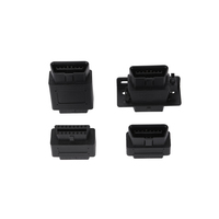 Adaptador de montaje macho a hembra de 16 pines OBD II para Escáner de diagnóstico y lector de código de falla 12V/24V certificado CE/FCC/ROHS