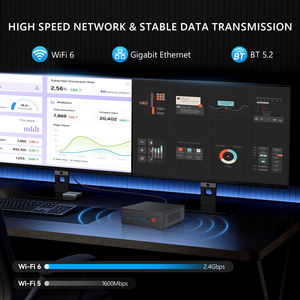 Soayan Mini PC Intel N150 4K cho HDMI media player cho <span class=keywords><strong>Youtube</strong></span>/Netflix wifi 5 nhỏ gọn giải trí gia đình DDR4 Ram hỗ trợ AU/US - Product Image 3