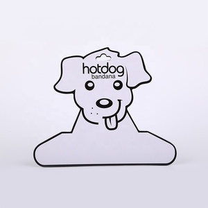 Fuchsia 2023 cintre en carton kraft personnalisé de haute qualité pour <span class=keywords><strong>chat</strong></span>, vêtements pour animaux de compagnie avec impression de logo - Product Image 5