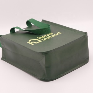 Biểu tượng tùy chỉnh tái sử dụng thân thiện với môi không dệt hàng tạp hóa Tote Túi mua sắm túi - Product Image 5