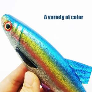 Appâts de pêche <span class=keywords><strong>à</strong></span> queue en t souple 15cm 26g Design réaliste pour l'<span class=keywords><strong>action</strong></span> de naufrage en eau douce salée - Product Image 5