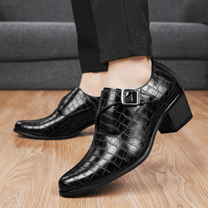 <span class=keywords><strong>Scarpe</strong></span> da sposa a punta formale <span class=keywords><strong>con</strong></span> Lace Up altezza crescente <span class=keywords><strong>tacco</strong></span> <span class=keywords><strong>alto</strong></span> <span class=keywords><strong>uomo</strong></span> oxford <span class=keywords><strong>scarpe</strong></span> eleganti - Product Image 3