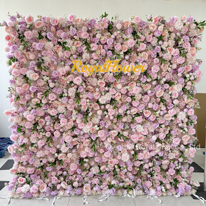 Cortina de Flores Blancas Artificiales para Fondo de Fotografía de Bodas - Product Image 6