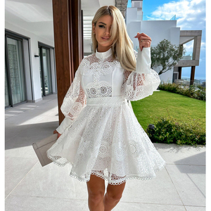 fit and flare designer dresses for women Shop Light Blue Cinched Waist Solid Fit & Flare Dress - for Women | OUTZIDR