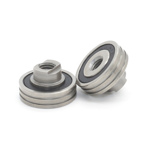 ตลับลูกปืนเม็ดกลมร่องลึกแบบไม่มาตรฐาน S688RS ผลิตโดยผู้ผลิต ทำจากเหล็กกล้าไร้สนิม ร่องคู่ วงแหวนด้านนอกมีเกลียวด้านใน - Product Image 3