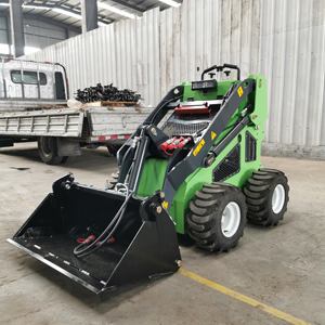 YF380 Skid Steer <span class=keywords><strong>Robot</strong></span> Mini <span class=keywords><strong>Loader</strong></span> Roda Kompak Skid Steer <span class=keywords><strong>Loader</strong></span> Lampiran Peniup Salju - Product Image 1