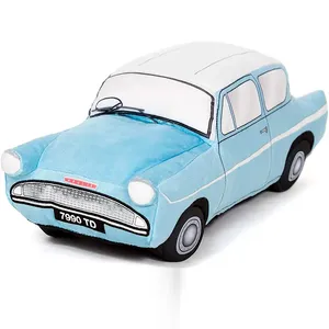 OEM personnalisé doux jouet en peluche voiture ensemble tissu retirer voiture de police <span class=keywords><strong>taxi</strong></span> jouets mignon bébé jouets doux avec fenêtre boîte - Product Image 1