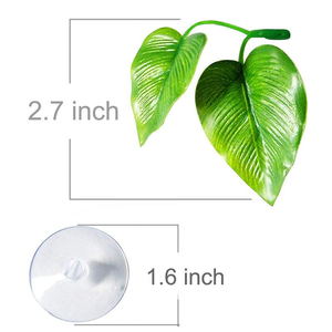 Modern Double-Layer Plastic <span class=keywords><strong>Betta</strong></span> Leaf Square Aquarium Decor Sucker-Fixed Cilindro para <span class=keywords><strong>Fish</strong></span> Living Square Aquarium Acessórios - Product Image 3