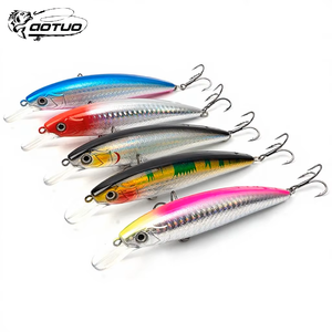 Señuelo flotante Aotuo de 14g, cebo artificial duro con sonajero para pesca de lubina <span class=keywords><strong>en</strong></span> agua salada, ¡el más vendido! - Product Image 1