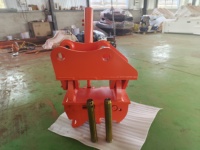 Eenvoudige Bediening Graafmachine Hydraulische Powertilt Koppeling, Mini Tilt Rotator, Roterende Type Snelkoppeling