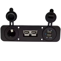 50A Konnektör için 3.1A USB Soket Anahtarı Panel Montajlı 12/24V GÖMME MONTAJ Çakmak Güçlü Endüstriyel